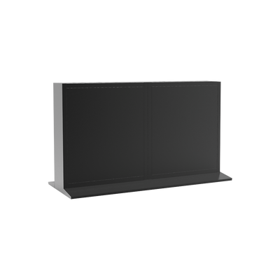 Gabinete Pedestal Modular para Videowall 55" / Acero SPCC / 75 kg / Altura 80 cm / Hikvision