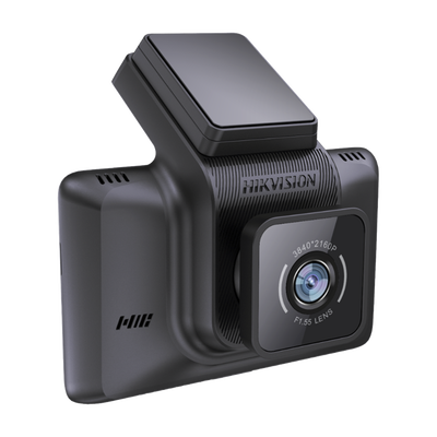 Cámara de Tablero / Cámara Frontal de 4 Megapixel (2K) y Trasera de 2 Megapixel (1080p) / Entrada de alarma para cambio a cámara de reversa / H.265 /  Pantalla Táctil 3" / WiFi / G-Sensor / Micrófono y Bocina Integr