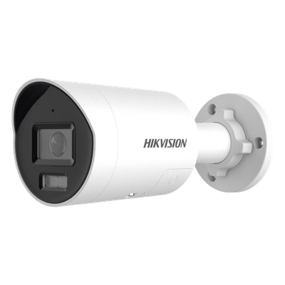 [Dual Light + ColorVu 3.0 + HikAI] Bala IP 8 Megapixel / Lente 2.8 mm / 40 mts IR + Luz Blanca / 2 Microfonos Integrados / Exterior IP67 / Estrobo Luz Blanca / WDR 130 dB / ACUSENSE 3.0 / Metal / NEMA 4X / ACUSEEK
