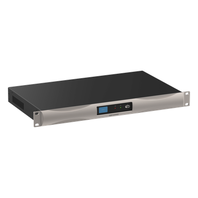 Procesador de Audio Digital / 8 Entradas / 8 Salidas / 32-bit DSP / 24 bit / 48 KHz / Matriz de Mezcla / 100 Escenas Almacenables / Interfaz Gráfica Intuitiva