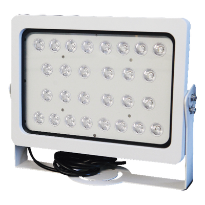 Lampara IR de Luz Estroboscópica / Luz LED Alta Potencia / 28 Lámparas LED / Cuerpo de Aleación de Aluminio / Vidrio Templado / IP66 