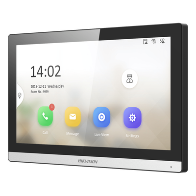 Monitor IP WiFi Touch Screen 7" Bisel DELGADO para Videoportero IP / Vídeo en Vivo / PoE Estándar / Apertura Remota / Llamada Entre Monitores / Audio bidireccional / Borde slim