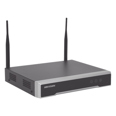 NVR IP / 4 Canales / 4 Megapixel / 1 Bahía HDD hasta 6 TB / Wi-Fi MIMO 2.4 GHz / Full HD