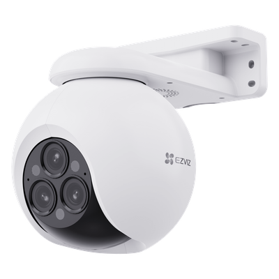Cámara PT IP / 2K+ / Panorámica 360° / Zoom Óptico 12x / Visión Nocturna a Color / IP67 / Wi-Fi 2.4 GHz