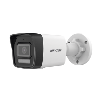 Bala IP 6 Megapixel / Lente 2.8 mm / Dual Light (30 mts IR + 30 mts Luz Blanca) / Micrófono Integrado / ACUSENSE Lite / Exterior IP67 / H.265 / PoE 