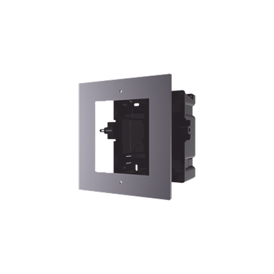 Base de 1 Espacio para EMPOTRAR Videoportero Modelo  DS-KD8003-IME1