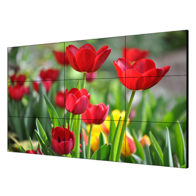 Pantalla LCD 55" para Videowall / Entrada HDMI - VGA - DVI - DP / Monitor Robusto / Bisel Delgado (3.5 mm) / Daisy Chain (Conexion en Cadena sin Software)