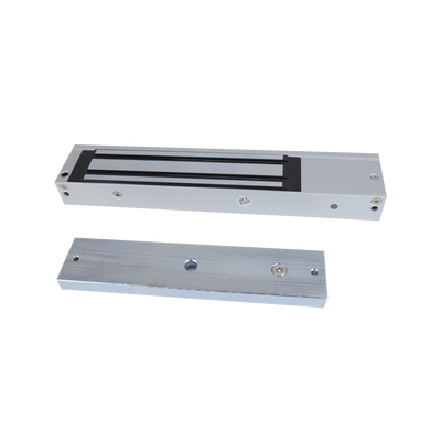 Chapa Magnética de 600 Lbs (272 Kg) / Montaje en Puerta Normal / Certificado CE /  Uso en Interior / Magnetismo Anti-residual