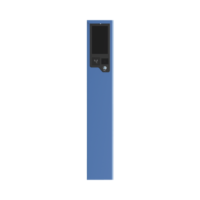 Estación de Tickets de Salida / Pantalla LCD 10.1 Pulgadas 1080P / Lector de Tarjetas IC y CPU / Intercomunicación de Voz Bidireccional / Protocolo TCP/IP / Protección IP54 / Sistema Operativo Linux Embebido