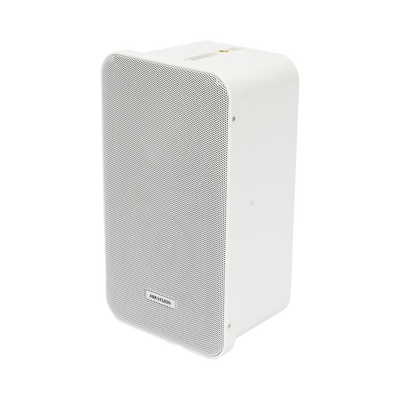 Altavoz Tipo Columna / 20 Watts / 100 V / Rejilla de Metal / Color Blanco / Montaje en L / Exterior / IP66