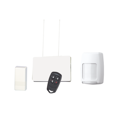Kit de Receptor y Sensores Inalámbricos Para Panel Vista. Magnéticos y de Movimiento mas Control Remoto 