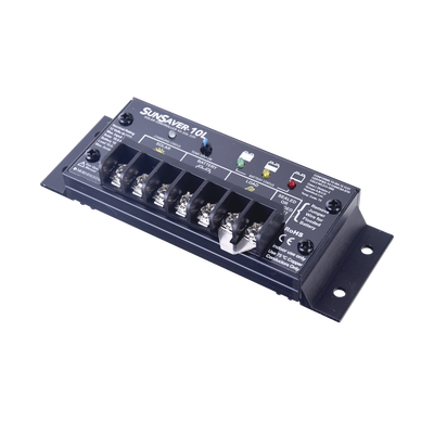 Controlador de Carga Solar SunSaver PWM 10 A / 12 VCC / Encapsulado Epóxico / Clase 1 Div 2 / Compensación de Temperatura