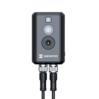 (HIKMICRO) Cubo IP Bi-Espectral / Térmica (256 X 192 / 3.6 mm) + Óptica (4 MP / 1.4 mm) / Rango: -20°C a 550°C / ±2°C Margen / PoE / IP67 / Ideal para Sites o Lugares Pequeños