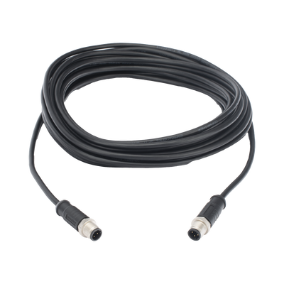 Cable Extensor de Vídeo y Audio de 10 Metros / Conector Tipo Aviación / Compatible con Cámara IP Móvil HIKVISION