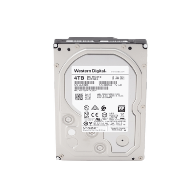 Disco Duro Enterprise 3.5" 4 TB / Hikvision / 7200 RPM / SATA / Alto Rendimiento / Recomendado para NVRs HIKVISION