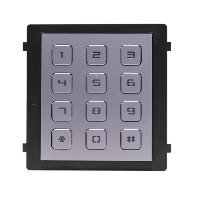 Módulo de Teclado para Frente de Calle  Modular / Desbloqueo de Puerta Mediante Código / Llamada a monitor.