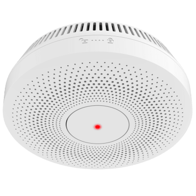 Detector de Humo Interlink / Doble Tecnología de Sensor de Luz / Alarma Auditiva 85dB / Batería de Litio 10 Años / Autoverificación/ Interconectable 30 Dispositivos