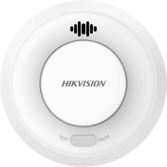 Detector de Humo Interlink con Funcion Hub / Doble Tecnología de Sensor de Luz / Alarma Auditiva 85dB / Batería de Litio 10 Años / Autoverificación / Compatible con Hik-Connect / Interconectable 30 Dispositivos
