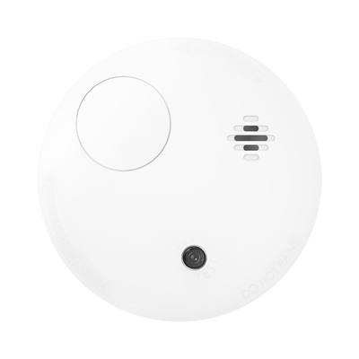 (AX PRO) Detector de Humo Fotoeléctrico Inalámbrico para Panel de Alarma HIKVISION / Interior / Soporta Funcionalidad Autónoma 