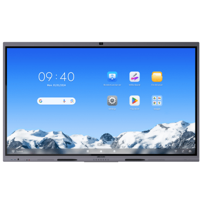 Pantalla Interactiva Touch de 65" Android 14 / Asistentes IA / Google Suite Preinstalado con Certificación EDLA / Cámara Web 8 MP / Resolución 4K / Bocinas Integradas / Entradas HDMI y VGA / Incluye 2 Lápices para Escribir
