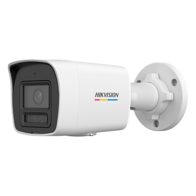 Cámara Bala IP / 2 Megapixel / ColorVu 3.0 / Dual Light 30 m (98.4 ft) / Lente 2.8 mm / 115° / WDR 120 dB / IP67 / PoE