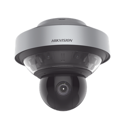 Domo PanoVu series / Vista Panorámica 180° / 4 Lentes de 4 Megapixel + PTZ 4 Megapixel de 40X Zoom / Posicionamiento 3D / IP67 / IK10 / WDR 120 dB / EIS / Autoseguimiento / 250 mts IR / 36 VCD