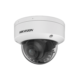 Domo IP 4 Megapixel / Lente Motorizado 2.7 - 13.5 mm / Dual Light (40 mts IR + 40 mts Luz Blanca ) / Exterior IP67  / WDR 130 dB / PoE + / AcuSense / MicroSD