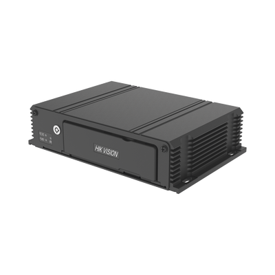 DVR Móvil 2 Megapixel (1080p) / 4 Canales TURBOHD / Tecnología IA Integrada / Soporta 4G / WiFi / GPS / Sensor G / Soporta 2 Memorias SD (512 GB ) / Alarmas I/O