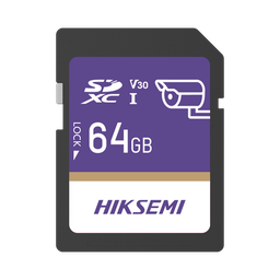 Memoria SD Clase 10 de 64 GB / Especializada Para Videovigilancia