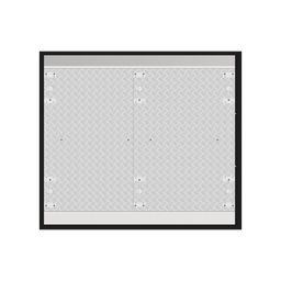Base PRINCIPAL para Torniquetes de la Serie DS-K3B631 / 1 Carril de 65 cms