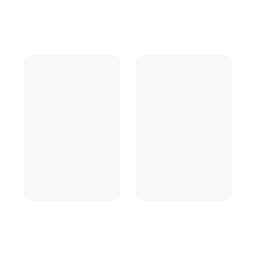 Kit de Repuesto (2 Piezas) de Aletas de Acrílico para Formar Carriles de 65 cms en Torniquetes Series DS-K3B530