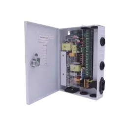 Fuente PREMIUM / 11-15 V / 9 canales / 16 A / Alta tecnología en seguridad / Doble ventilador / Hasta 1.8 Amperes por Salida / Filtro de ruido por canal / Diseño de alta gama