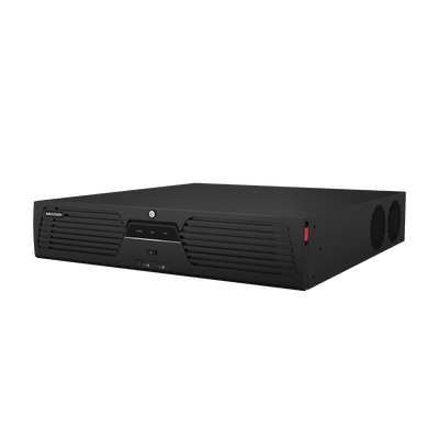 [Doble Poder de Decodificación] NVR 32 Megapixel (8K) / 64 Canales IP / AcuSense / ANPR / Conteo de Personas / Heat Map / 8 Bahías de Disco Duro  / Soporta RAID con Hot Swap / 2 HDMI en 8K / Soporta POS / Alarmas I/O  / Smart Search