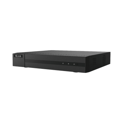 DVR 4 Canales TurboHD + 2 Canales IP / 5 Megapixel Lite - 3K Lite / Audio por Coaxitron / ACUSENSE Lite / 1 Bahía de Disco Duro / H.265+ / Salida en Full HD 
