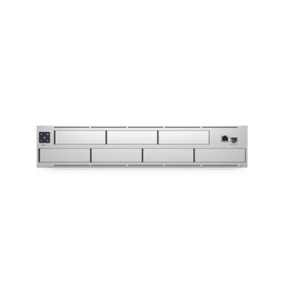 NVR PRO UniFi Protect, con bahía  para 7 discos duros, almacena hasta 20 cámaras 4k o 60 cámaras 1080p, pantalla táctil