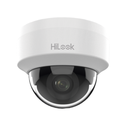 HiLook Series / Domo IP 2 Megapixel (1080p) / Lente 2.8 mm (Gran Angular) / 20 mts IR / Interior / PoE / dWDR / H.265+ / ONVIF