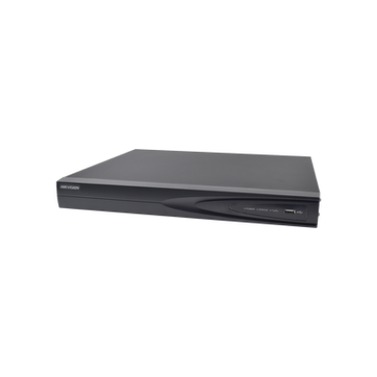 NVR 5 Megapixel / 16 canales IP / 8 puertos PoE+ / 2 Bahías de Disco Duro / H.264+
