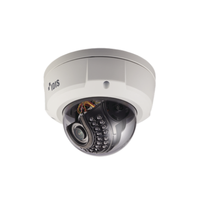 Cámara IP Domo Antivandálico | 2MP (H.265) | Lente MOTORIZADO Varifocal 3.3-10mm | Exterior | Entrada / Salida de Audio y Alarma | IR 20m | WDR 120dB 