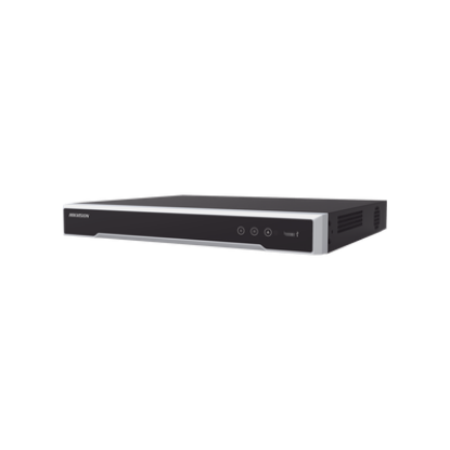 NVR 8 Megapixel (4K) (Compatible con Cámaras ACUSENSE) / 16 canales IP / 16 Puertos PoE+ / 2 Bahías de Disco Duro / Salida de Vídeo en 4K / 300 Metros PoE Modo Extendido