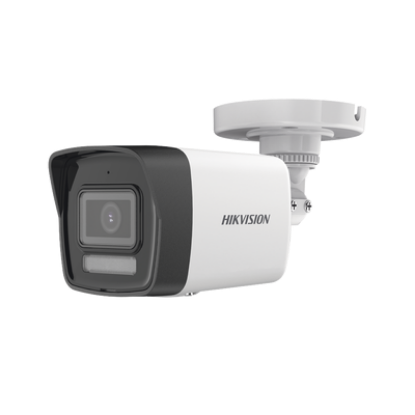 [Dual Light + ColorVu] Bala TURBOHD 3K (5 Megapixel) / Lente 2.8 mm / 30 mts IR + 20 mts Luz Blanca / Gran Angular 104.9° / Exterior IP67 / Micrófono Integrado / dWDR / 4 Tecnologías / Metal