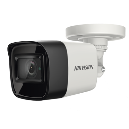 Bala TURBOHD 4K (8 Megapixel) / Gran Angular 102° / Lente 2.8 mm / Exterior IP67 / IR EXIR 30 mts / dWDR / Metal