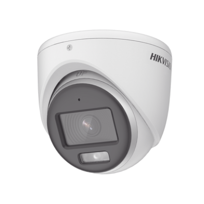 [ColorVu] Turret TURBOHD 3K (5 Megapixel) / Micrófono Integrado / Lente 2.8 mm / Imagen a Color 24/7 / 20 mts Luz Blanca / Exterior IP67 / dWDR / 4 Tecnologías