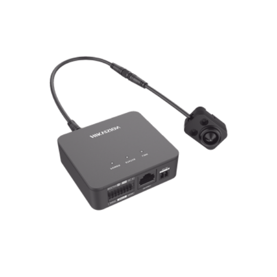 Pinhole IP 2 Megapixel / Lente 3.7 mm / 2 Mts Cable / PoE / Ideal para Cajeros Automáticos (ATM) / WDR / Micro SD / Cámara Tipo Block