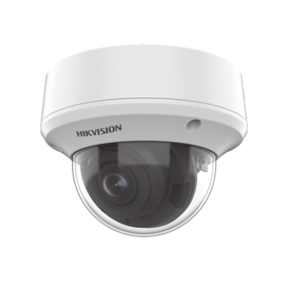 Domo TURBOHD 5 Megapixel / Lente Motorizado 2.7 - 13.5 mm / IR EXIR 40 mts / TVI-AHD-CVI-CVBS / IK10 / IP67 / dWDR / 12 Vcc / 24 VCA