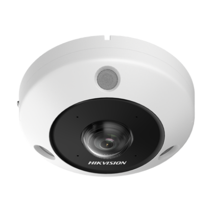 Fisheye IP 12 Megapixel / 180° - 360° / Dewarping / Lente Inmervision / Heat Map / HEOP 2.0 / Conteo de Personas / IP67 / IK10 / 15 mts IR / Entrada y Salida de Audio y Alarma / Múltiples Vistas / Micrófono Integrado