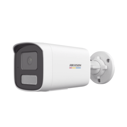 [Dual Light + ColorVu] Bala IP 2 Megapixel / Lente 4 mm / 50 mts IR + 50 mts Luz Blanca / Micrófono Integrado / ACUSENSE Lite / Exterior IP67 / dWDR / PoE / Micro SD 