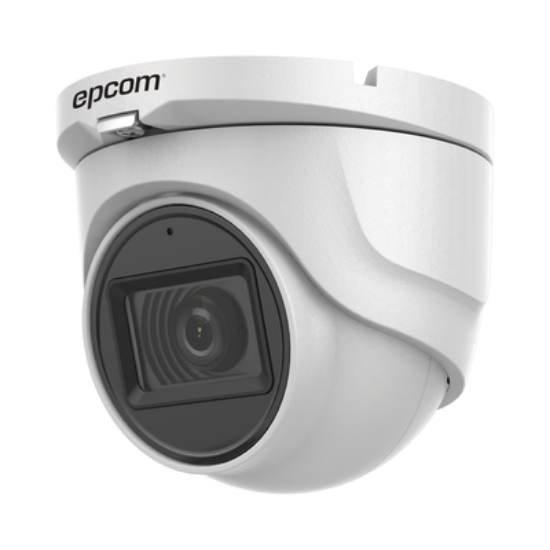 AUDIO POR COAXITRON / Turret TURBOHD 5 Megapixel / Angulo de vision 85.5° / Lente 2.8 mm / 30 mts IR EXIR / Exterior IP67 / 4 Tecnologías / dWDR
