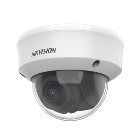 Domo TURBOHD 2 Megapixel (1080p) / Lente Varifical 2.7 a 13.5 mm / 40 mts IR EXIR / Exterior IP67 / IK10 / dWDR / Ultra Baja Iluminación / 12 Vcc