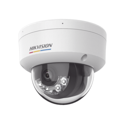 Domo IP 6 Megapíxel / ACUSENSE Lite (Detección de Movimiento en Humanos y Vehículos)  / Lente 2.8 mm / Luz Blanca 30 mts / Imagen a Color 24/7 / Exterior IP67 /  WDR 120 dB / PoE / 