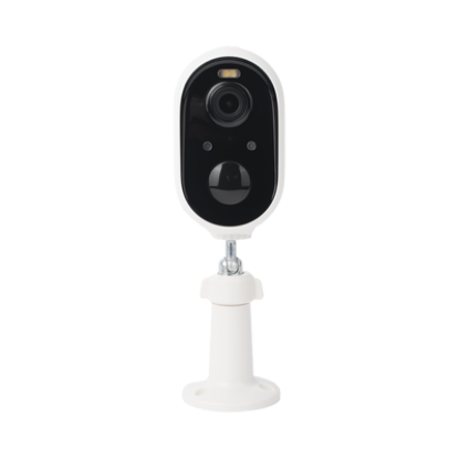 Cámara IP de Batería (Gran Angular) 3 Megapixel | WiFi | Audio Bidireccional | Batería Recargable 5200 mAh | IP65 |Exterior con Protección|  Estadísticas de Energía | Detección de Humanos | Incluye Panel So